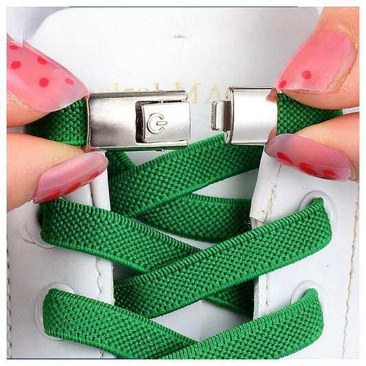 Easily Lace Up Your Sneakers with the 2023 Press Lock Shoelaces - One Size Fits All