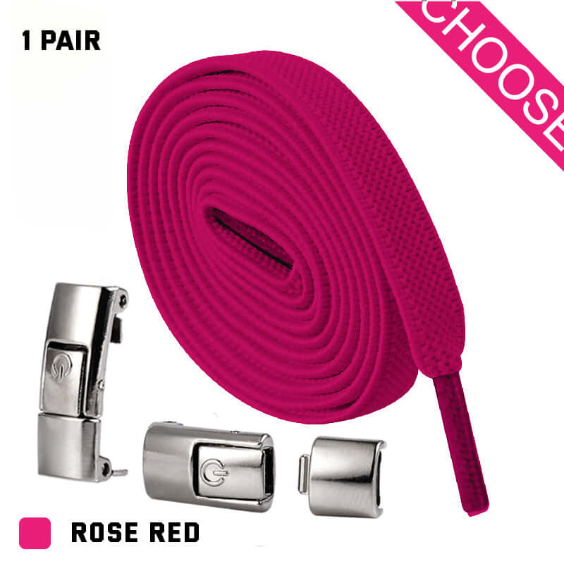 Easily Lace Up Your Sneakers with the 2023 Press Lock Shoelaces - One Size Fits All